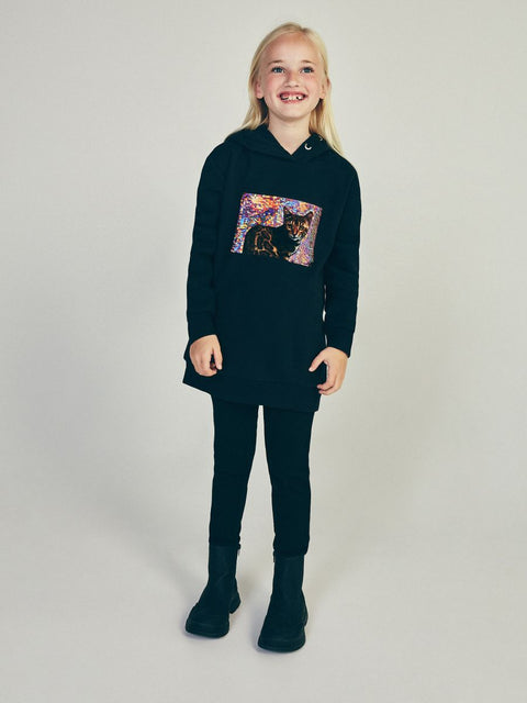 Reserved Girl's Black Warm Fabric Trouser |Reserved In Lebanon