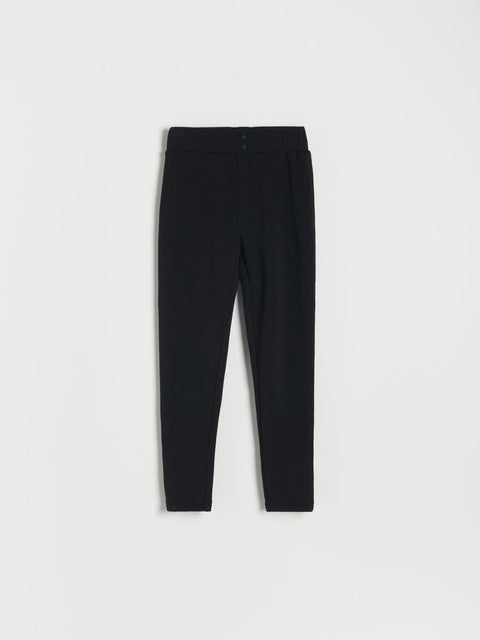 Reserved Girl's Black Warm Fabric Trouser |Reserved In Lebanon