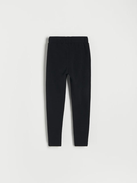Reserved Girl's Black Warm Fabric Trouser |Reserved In Lebanon