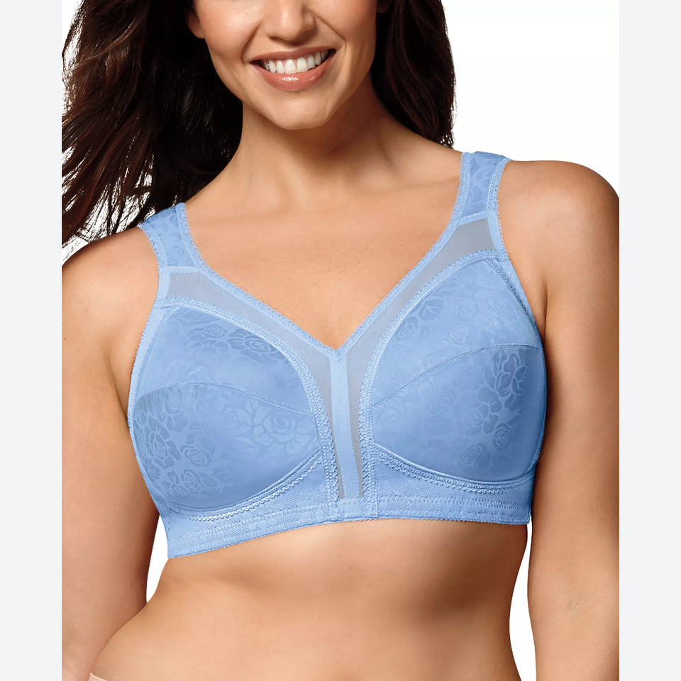 Playtex Women's Blue 18 Hour Ultimate Shoulder Comfort Wireless Bra