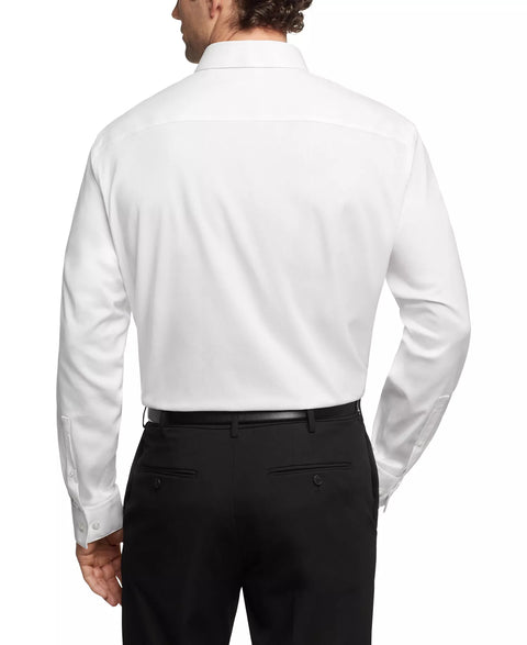 Calvin Klein Men's White Infinite Regular-Fit Dress Shirt | Calvin Klein In Lebanon