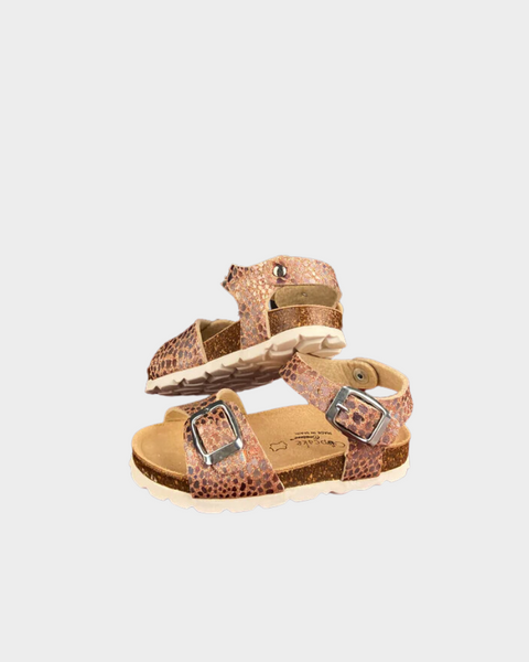 Cupcake Couture Girl's Rose Gold Patterned Sandals 4032121 (shr)