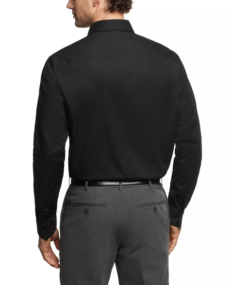 Calvin Klein Men's Black Infinite Color Regular-Fit Dress Shirt | Calvin Klein In Lebanon