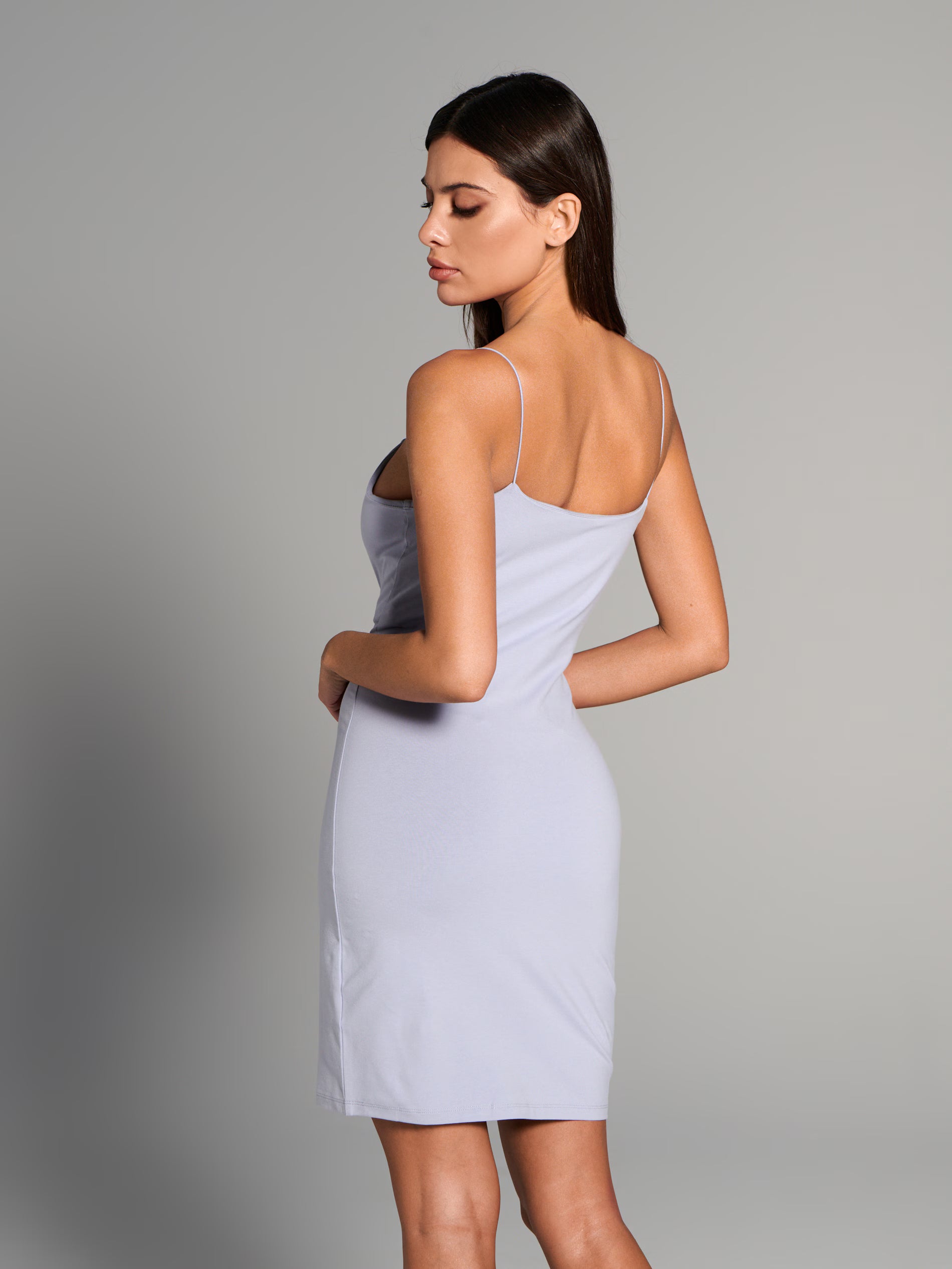 Sinsay Women's Baby Blue Cami Mini Dress | Sinsay In Lebanon