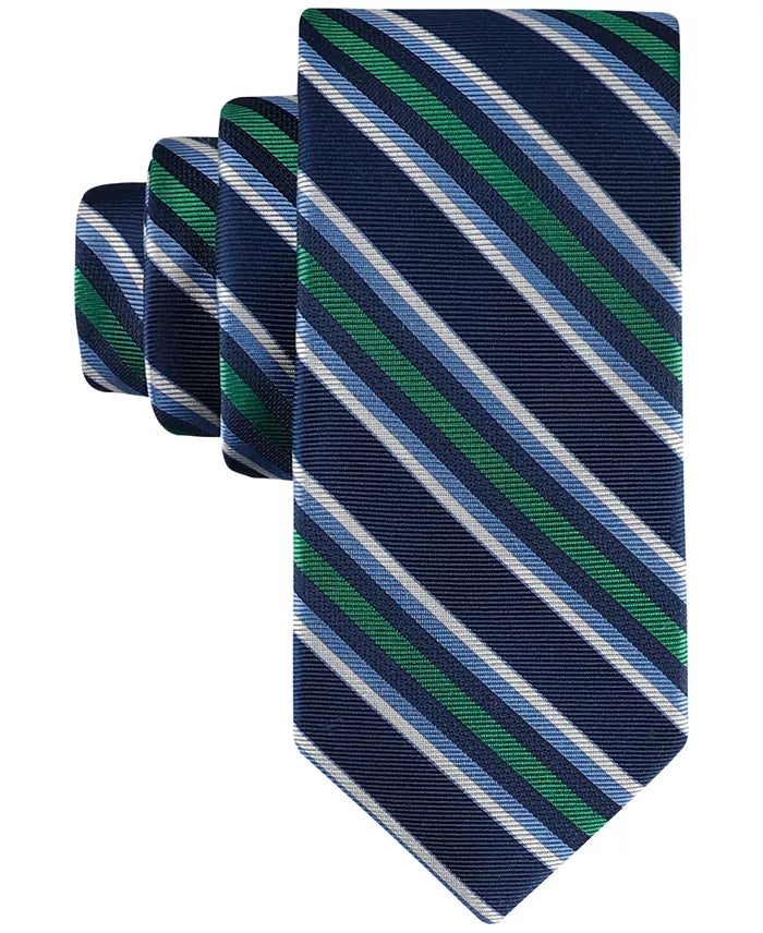 Tommy Hilfiger Men's Multicolor Moshe Multi-Stripe Tie | Tommy Hilfiger In Lebanon