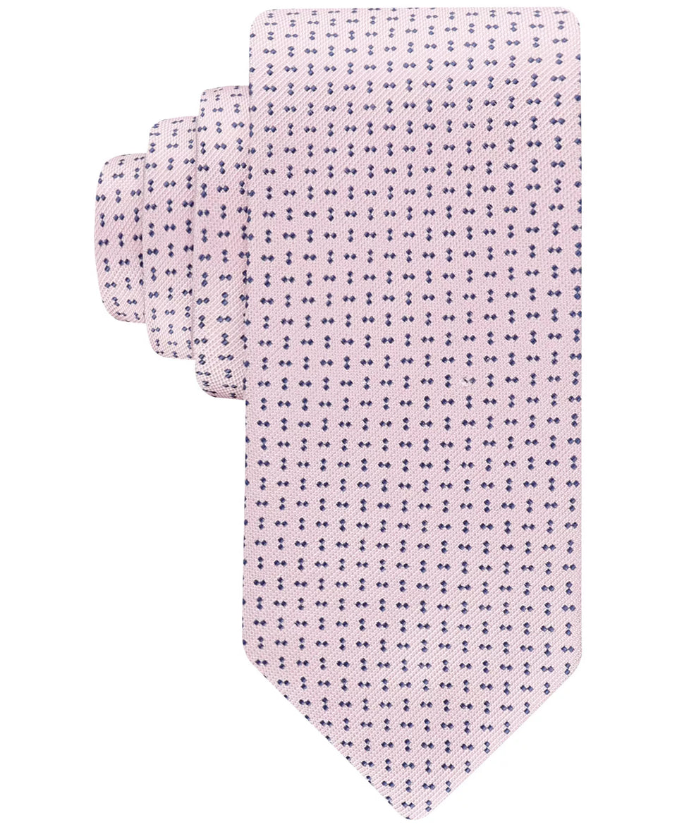 Tommy Hilfiger Men's PinkMillie Textured Tie |Tommy Hilfiger In Lebanon
