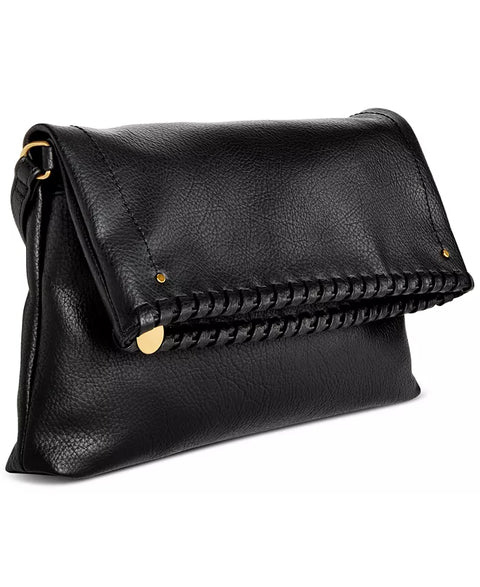 Style & Co Women's Black Whipstitch East West Flap Small Crossbody |Style & Co In Lebanon