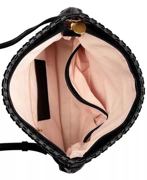 Style & Co Women's Black Whipstitch East West Flap Small Crossbody |Style & Co In Lebanon