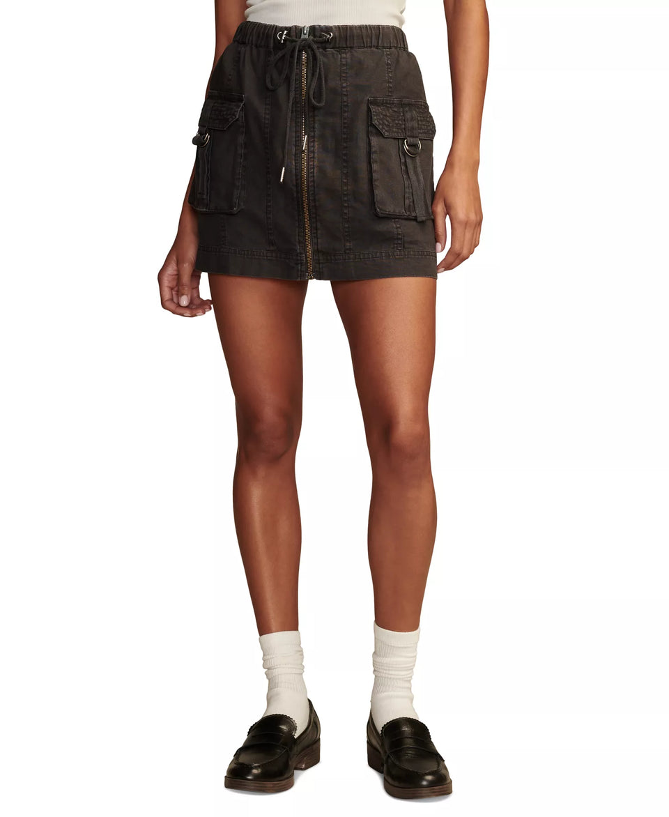 Lucky Brand Women’s Washed Black Cargo Mini Skirt | Lucky Brand in Lebanon
