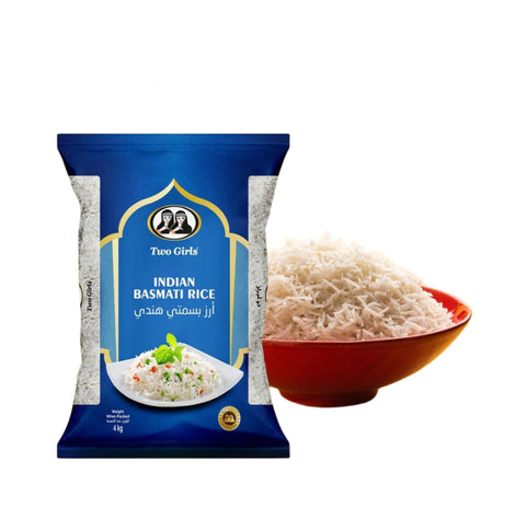 Two Girls Indian Basmati Rice 800g |Two Girls In Lebanon