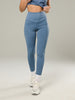 Sinsay Women's Steel Blue Sports Leggings | Sinsay In Lebanon