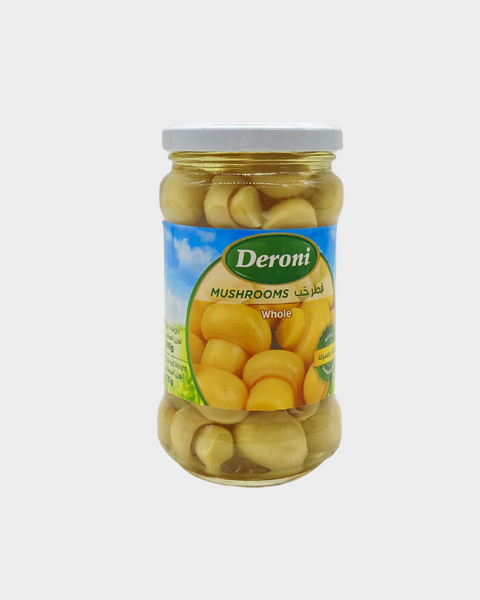 Deroni Whole Mushrooms in Jar 280g |Deroni  In lebanon