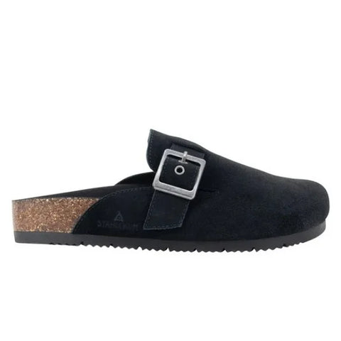 Staheekum Women's Black Crescent Slippers | Staheekum In Lebanon