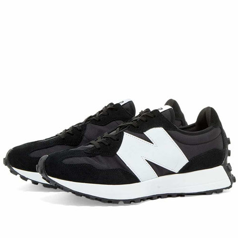 New Balance Women's 327 Black & White Sneakers |New Balance In Lebanon