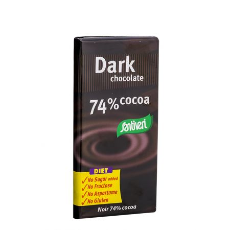 Santiveri Chocolate Diet 74% Cocoa Sugar Free 80g | Santiveri In Lebanon