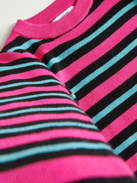 Reserved Girl's Multicolor Stripe Jersey Dress | Reserved  In Lebanon