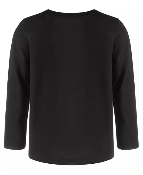 Epic Threads Girl's Black Balancing Act Graphic Blouse | Epic Threads In Lebanon