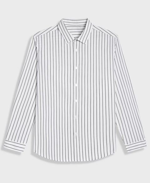 Mode of One Men's Nocturnal Sky Stripes Slim-Fit Button-Down Sport Shirt | Mode of One In Lebanon