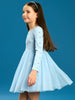 Sinsay Girls Light Blue Long-Sleeve Tulle Dress | Sinsay in Lebanon