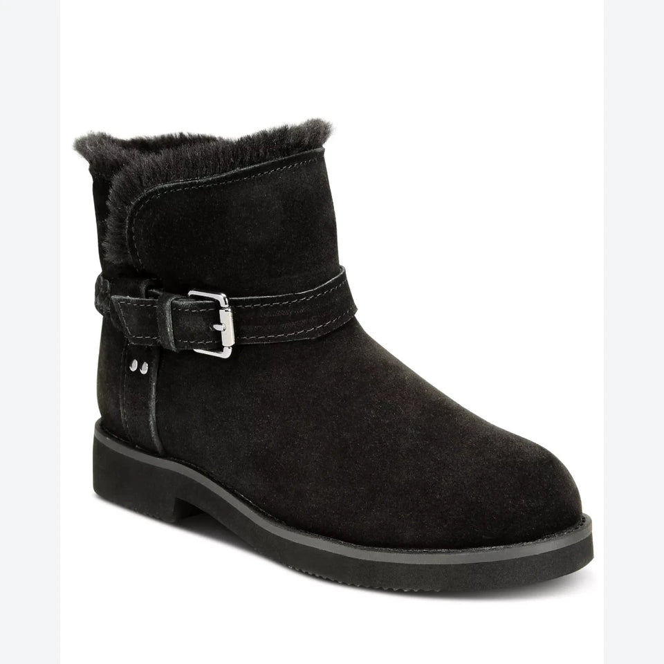 Style & Co Women's Black Korri Pull-On Buckled Winter Boots