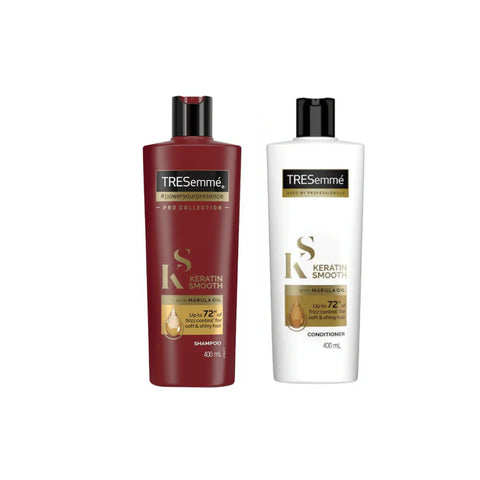 Tresemme Shampoo Keratin 400ml + Conditioner 400ml Free | Tresemme In Lebanon