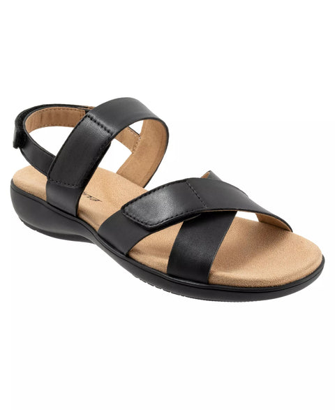 Trotters Women's Black River Sandals  | Trotters in Lebanon