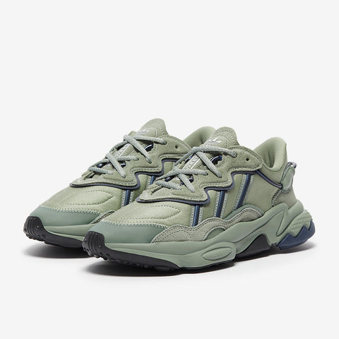 Adidas Women's Olive Green Ozweego J Sneakers |Adidas In Lebanon