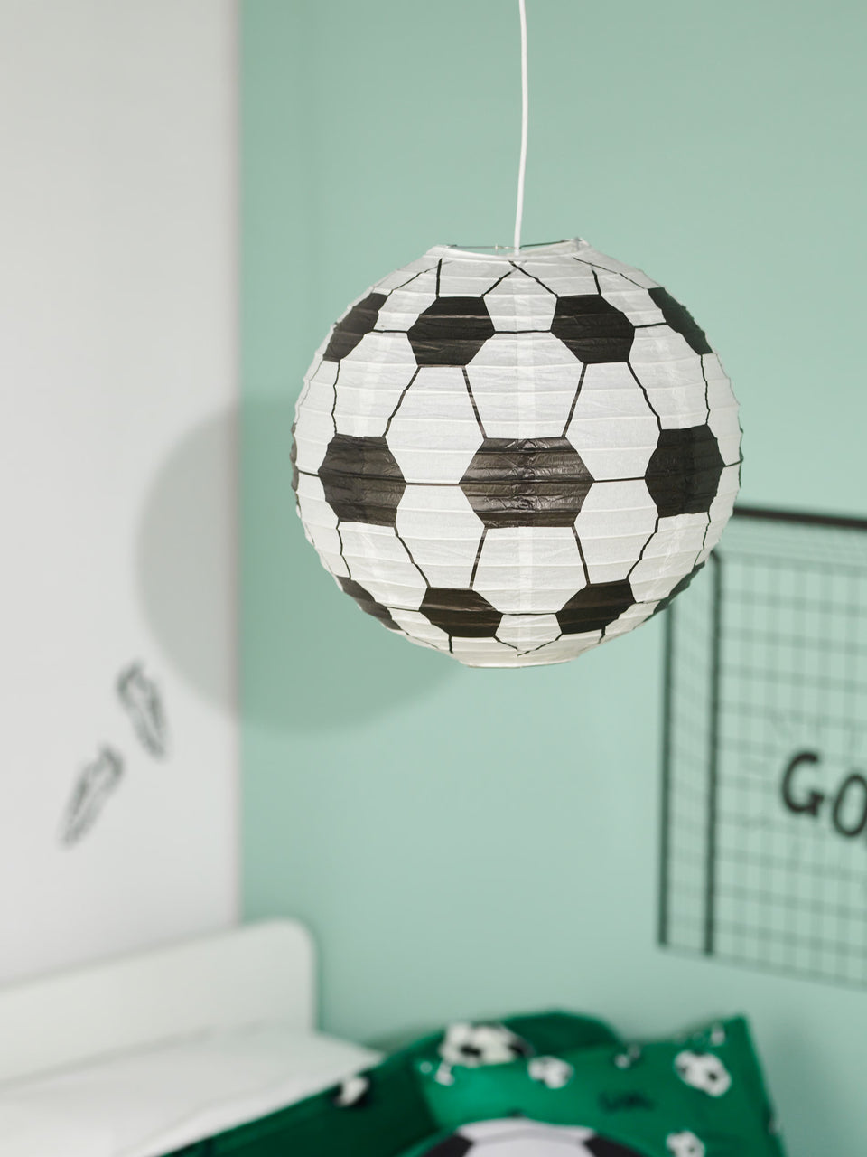 Sinsay White & Black Soccer Ball Shape Lamp | Sinsay In Lebanon