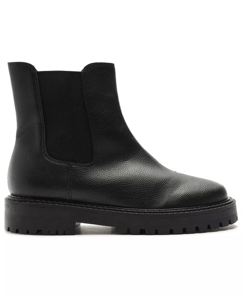Arezzo Women's Black Riley Low Block Boots | Arezzo In Lebanon