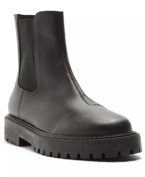 Arezzo Women's Black Riley Low Block Boots | Arezzo In Lebanon