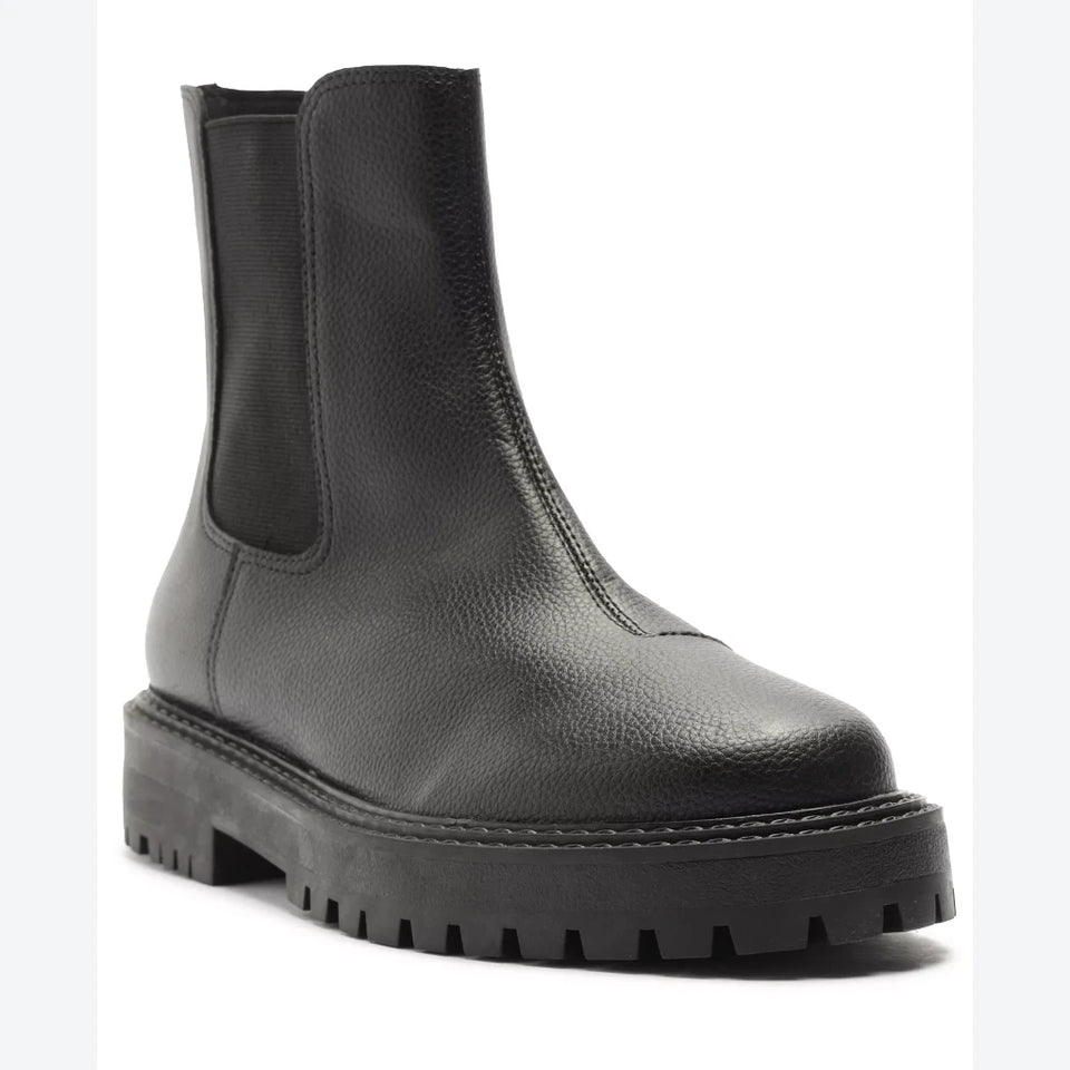 Arezzo Women's BlackRiley Low Block Boots