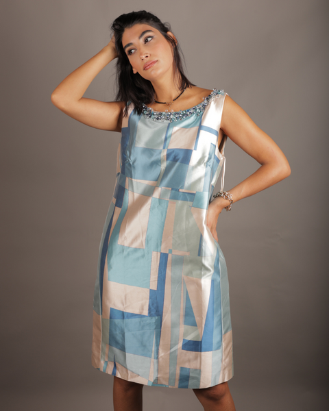 Luisa Spagnoli Women's Multicolor Dress Paros  5081088 FA305