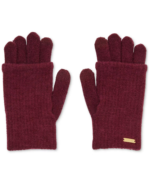 Steve Madden Women's Wine Cozy Touchscreen Gloves | Steve Madden In Lebanon