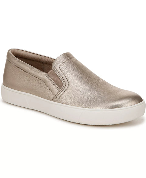 Naturalizer Women's Light Bronze Leather Slip On Sneakers Casual Sneakers | Naturalizer In Lebanon