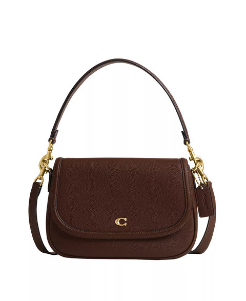 Coach Women's Brown Legacy Small Pebble Leather Shoulder Bag | Coach In Lebanon