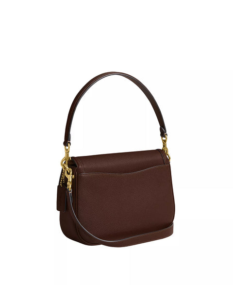 Coach Women's Brown Legacy Small Pebble Leather Shoulder Bag | Coach In Lebanon