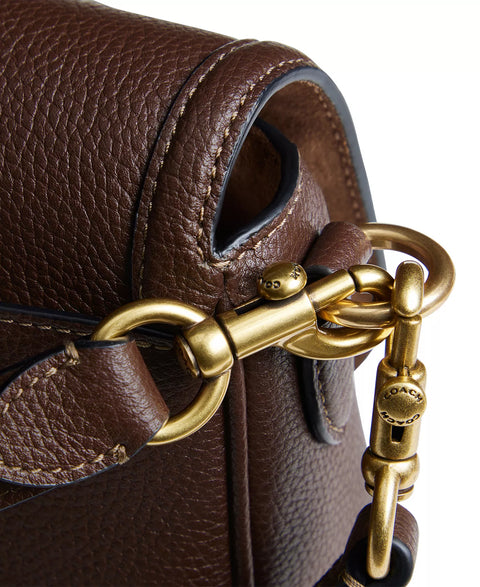Coach Women's Brown Legacy Small Pebble Leather Shoulder Bag | Coach In Lebanon