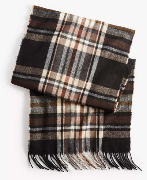 Style & Co Women's Black Classic Plaid Soft Wrap Scarf | Style & Co in Lebanon