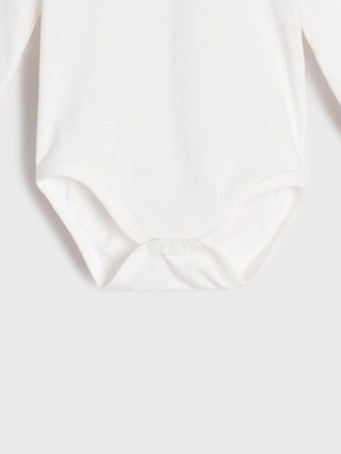 Sinsay Baby Girl's White Rabbit Print Bodysuit | Sinsay In Lebanon