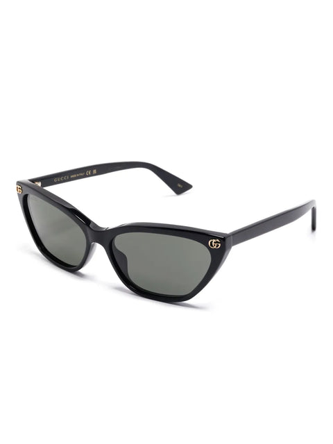 Gucci Women's Black Geometric Frame Specifications Sunglasses | Gucci In Lebanon