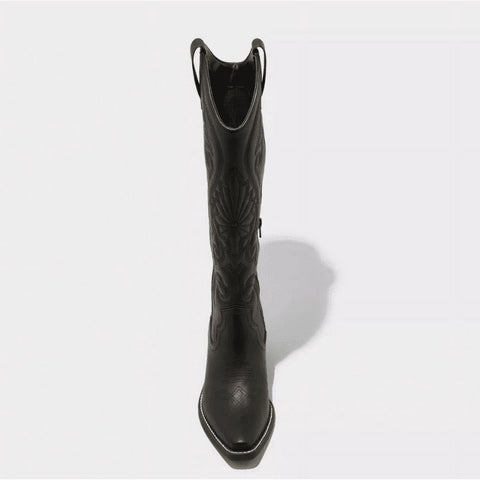 Wild Fable Women's Black Kenzi Western Boots | Wild Fable In Lebanon