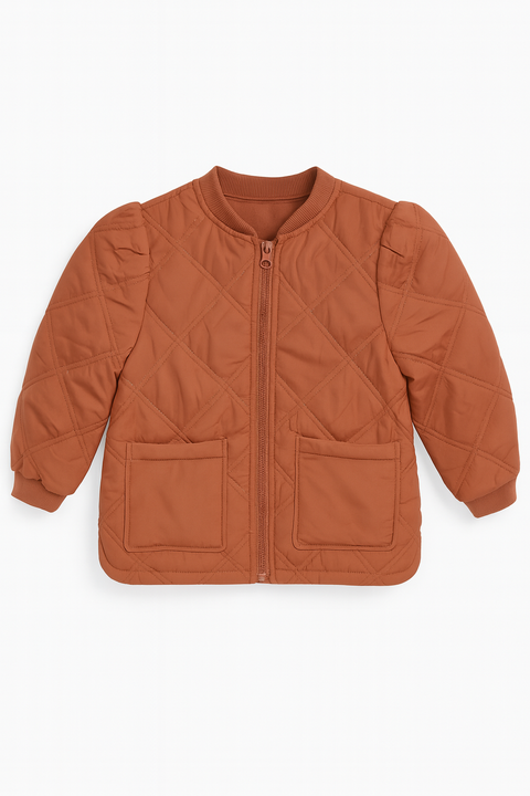 POMPdeLUX Girl's Brick Puffer Jacket  |POMPdeLUX in Lebanon