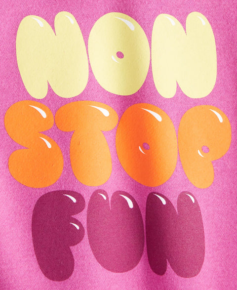 Epic Threads Girl's Pink Non Stop Fun Simple Sweatshirt | Epic Threads In Lebanon