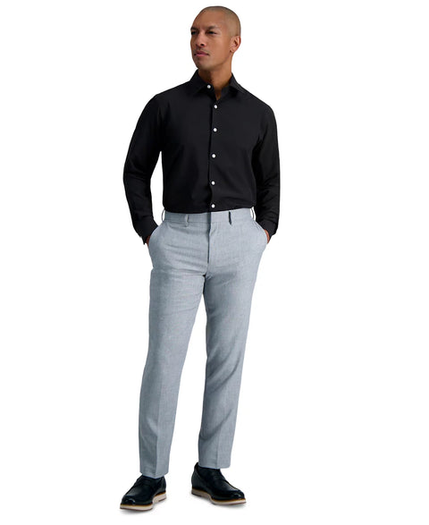 Haggar Men’s Black Smart Wash® Slim Fit Dress Shirt | Haggar In Lebanon