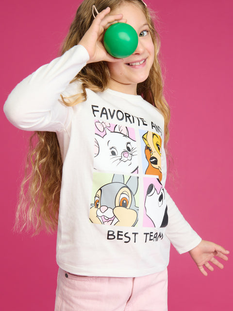 Sinsay Baby Girl's White Blouse With Disney Print | Sinsay In Lebanon