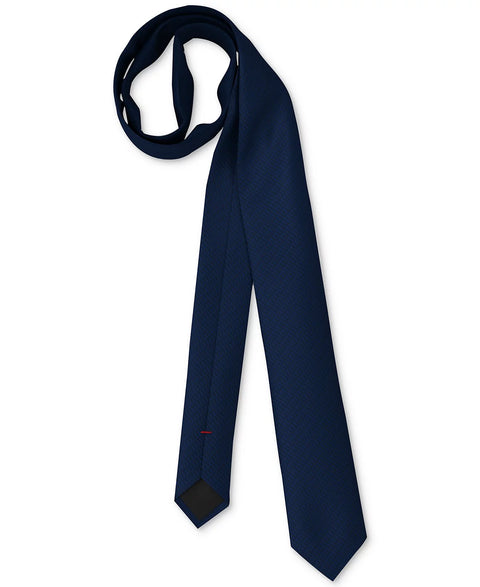 HUGO by Hugo Boss Men's Dark Blue Silk Tie | HUGO by Hugo Boss In Lebanon