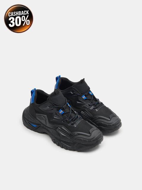 Sinsay Men's Black Sneakers With Decorative Lacing | Sinsay In Lebanon