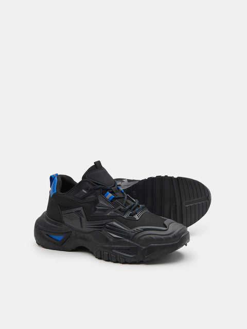 Sinsay Men's Black Sneakers With Decorative Lacing | Sinsay In Lebanon