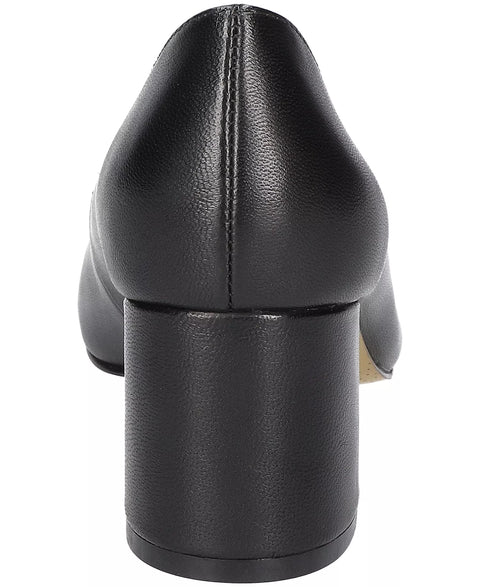Bella Vita Women's Black Block Square Pumps Heels | Bella Vita In Lebanon