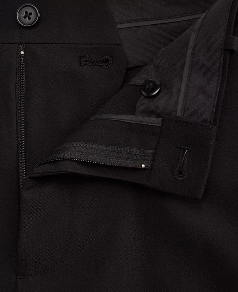 Mode of One Men's Black Slim-Fit Suit Pants |Mode of One In Lebanon